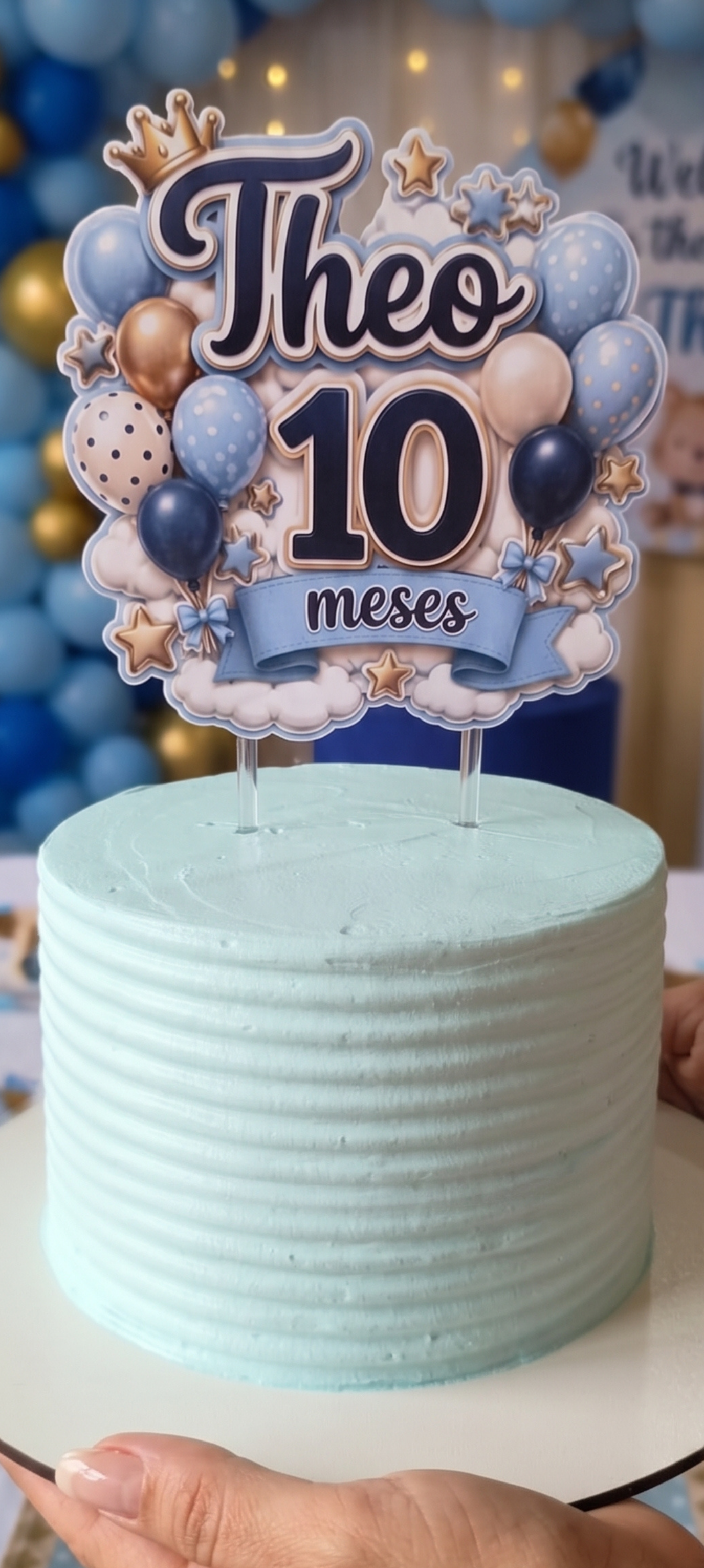 Bolo Mesversário Simples